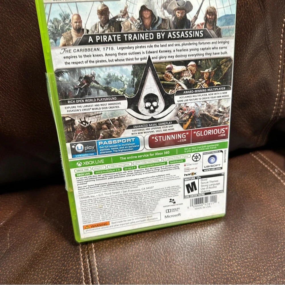 Assassin's Creed IV: Black Flag (Microsoft Xbox‎ 360, 2013)